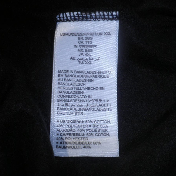 Women's Fleece Jogger Sweatpant, Black, XX-Large - Picture 8 of 8